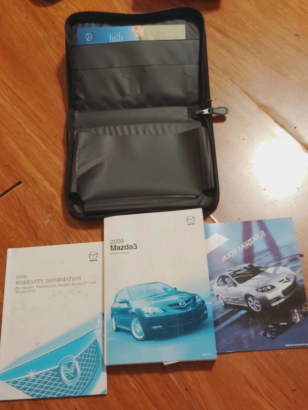 Mazda 3 2009 Owner's Manual With Case OEM